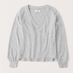 Cozy Long-Sleeve V-Neck Top
